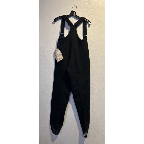 Vtg Roffe Women's 12 Nylon Wool Blend Stretch Ski Suit Bib Pants NEW - Picture 6 of 6